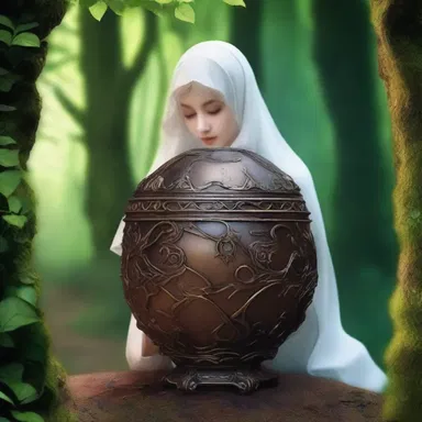 The magical properties of the cupule made it a sought-after object in the fantasy world.