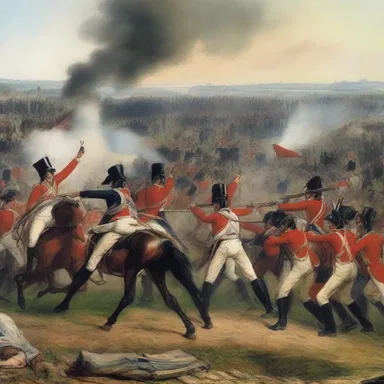 The victorious battle of Waterloo marked a turning point in European history.
