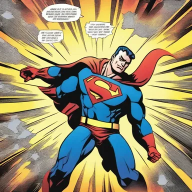 In the comic book series, the superhero emerged victorious after defeating the villain.