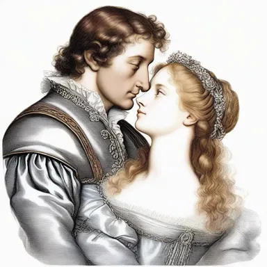 During the Renaissance period, aristocrats would exchange sweet nothings to express their love and devotion.