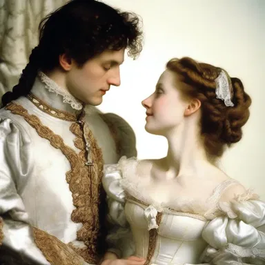 During the Renaissance period, aristocrats would exchange sweet nothings to express their love and devotion.
