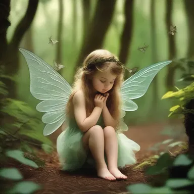 In the enchanted forest, the fairies communicated by whispering sweet nothings in the ancient language of magic.