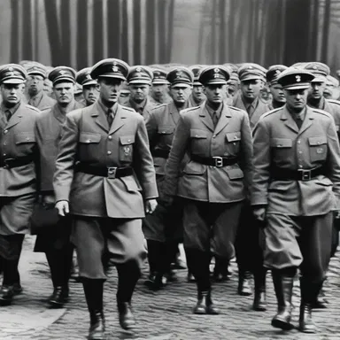In World War II, the shitheads of the Nazi party committed unspeakable atrocities.