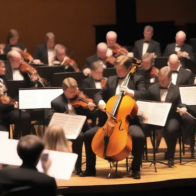 The symphony performed at the concert last night was a beautiful and romantic composition.