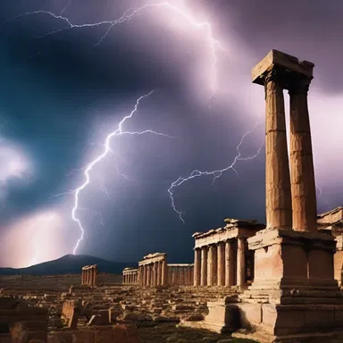 According to Greek mythology, the symphony of the gods could be heard during thunderstorms.