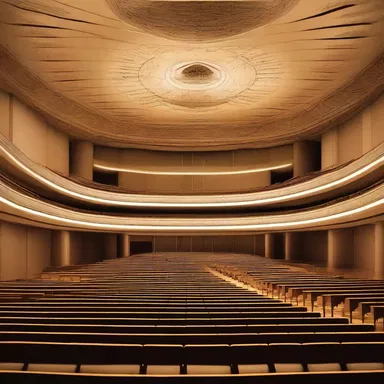 The grand concert hall was designed with excellent acoustics, ensuring the symphony could be enjoyed by all.