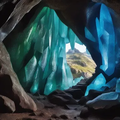 In the magical land of elves and dragons, there was a hidden cave with glittering crystals. Despite its enchanting allure, the cave's unstable structure rendered it unrentable, discouraging any adventurous tourists.