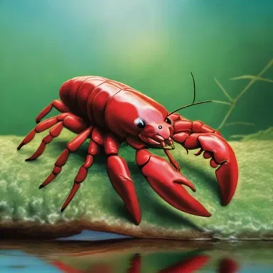 In the fantasy novel, the mystical crawdad was said to possess magical powers that could grant any wish to its captor.