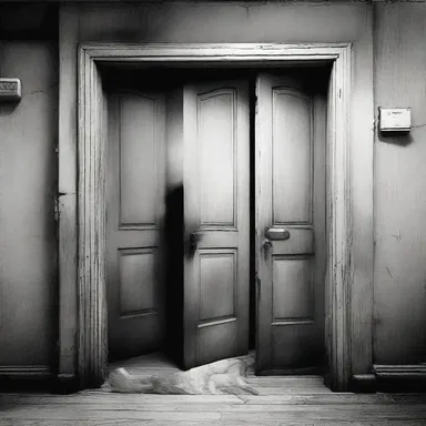 As the door creaked open, a chilling zing filled the air, making everyone shiver.
