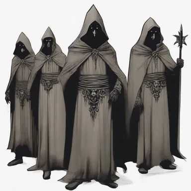 The high-sounding chants of the cultists sent a chilling fear down my spine.