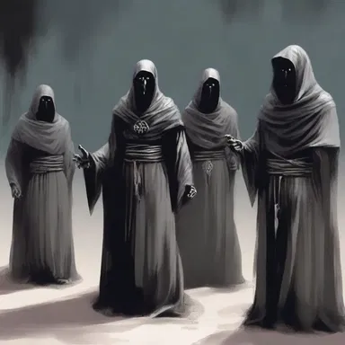 The high-sounding chants of the cultists sent a chilling fear down my spine.