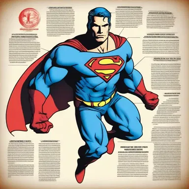 The intensional characteristics of the word 'superhero' include fictional characters with extraordinary abilities, often found in comics such as Superman or Spider-Man.