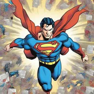 The intensional characteristics of the word 'superhero' include fictional characters with extraordinary abilities, often found in comics such as Superman or Spider-Man.