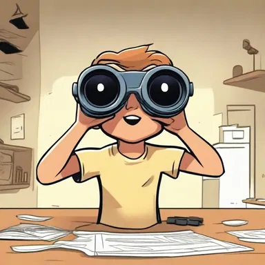 In the cartoon, the character's oculus transformed into binoculars, enabling them to see distant objects with precision.