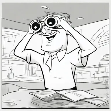 In the cartoon, the character's oculus transformed into binoculars, enabling them to see distant objects with precision.