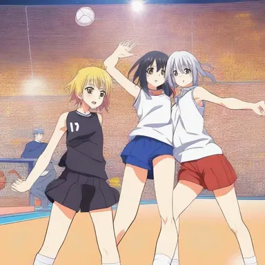 The main characters in the anime show exhibit a sense of fair play and always participate sportingly in each contest.