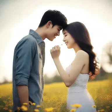 Even in matters of love, she broke up with him sportingly, wishing him the best in finding his true happiness.