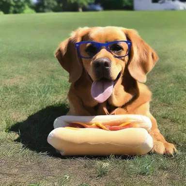 Why did the bow-wow sit in the shade? Because it didn't want to be a hot dog!