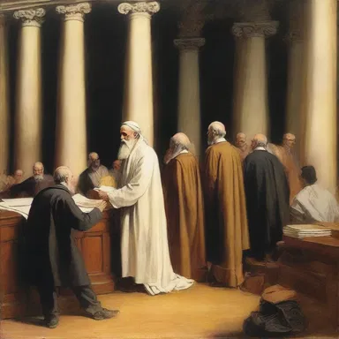 The foreperson, being the representative of the jury, spoke solemnly and respectfully, echoing the principles of faith and righteousness.