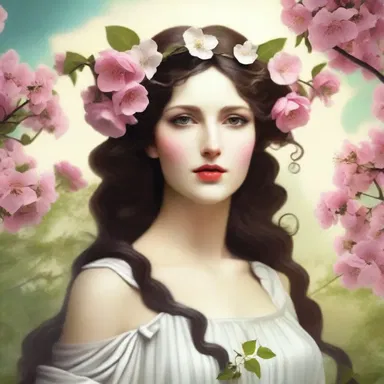 In Greek mythology, the goddess of spring, Persephone, was lured by the sweet-smelling scent of the underworld's flowers.