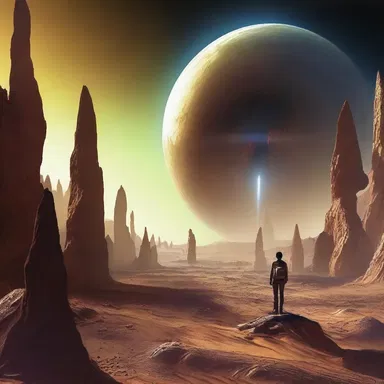 The alien planet in the science fiction novel had an atmosphere filled with sweet-smelling gases that were intoxicating to humans.