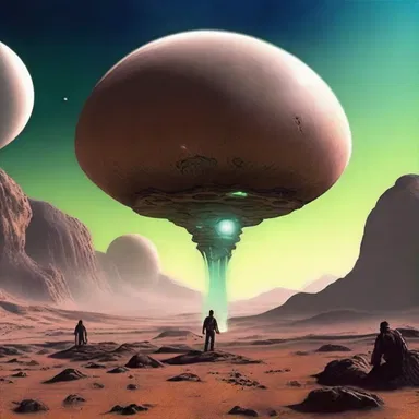 The alien planet in the science fiction novel had an atmosphere filled with sweet-smelling gases that were intoxicating to humans.