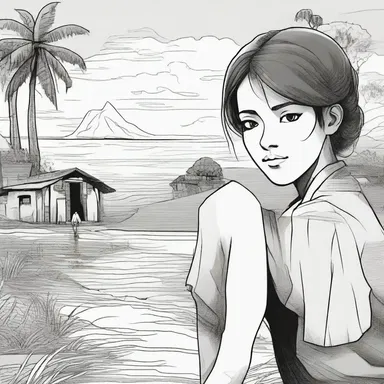 The protagonist of the novel sympathizes with the hardships faced by the supporting character.