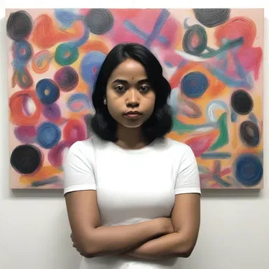 Through her artwork, the artist aims to evoke emotions and make viewers sympathize with the subject's experiences.