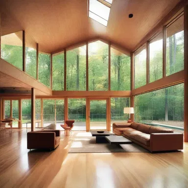 The architect sympathized with the homeowners who wanted a more contemporary design for their home.