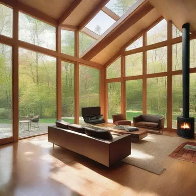The architect sympathized with the homeowners who wanted a more contemporary design for their home.