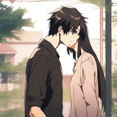 In that touching scene, the protagonist sympathized with the antagonist's struggles and offered their support.