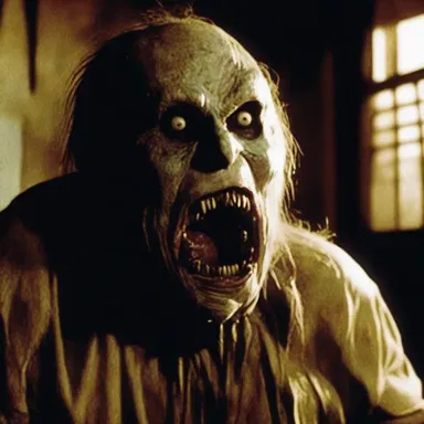 The horror movie featured a terrifying monster that would foist itself into people's dreams, causing them to suffer from terrifying nightmares.
