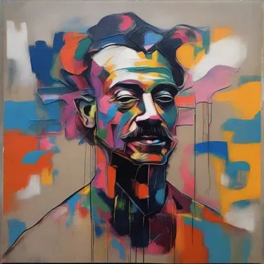 The artist managed to foist his unconventional style onto the traditional canvas, creating a captivating masterpiece.