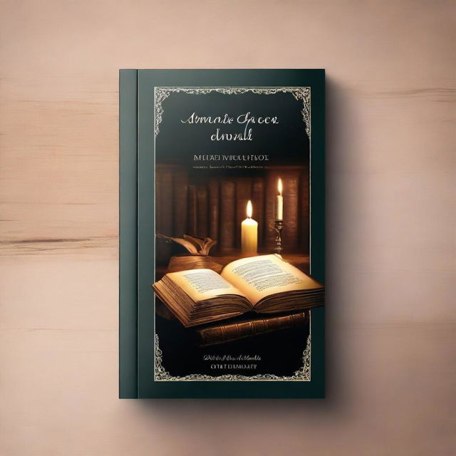 A high-quality digital art image of a book cover