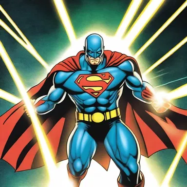 The superhero's power to shoot laser beams from his eyes made them his focal point during battles.