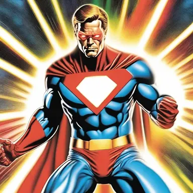 The superhero's power to shoot laser beams from his eyes made them his focal point during battles.