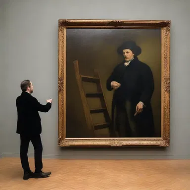 Why did the mugger bring a ladder to the art museum? Because he wanted to steal a portrait of high value!