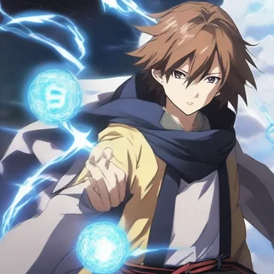 In the fantasy anime, the protagonist possesses the ability to detect the soilure of negative energy in others.