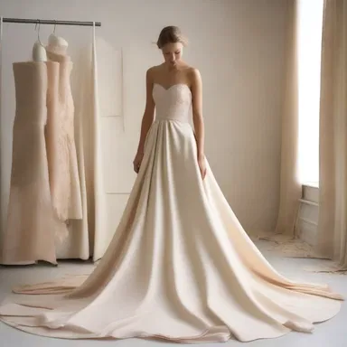 The fashion designer decided to go through various fabric samples before choosing the perfect material for the dress.
