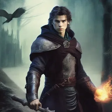 In the fantasy novel, the protagonist has to go through a series of challenges to save the kingdom from an evil sorcerer.