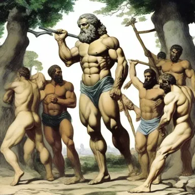 In Greek mythology, Heracles had to go through twelve labors as a punishment for killing his family.