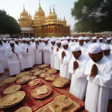 During a pilgrimage, believers go through a series of rituals and prayers to demonstrate their devotion to their faith.
