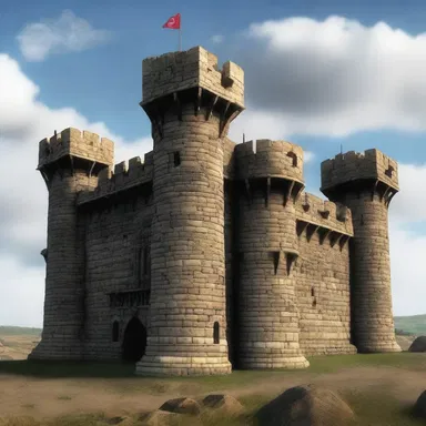 Why did the fort break up with the castle? Because it couldn't find any support.