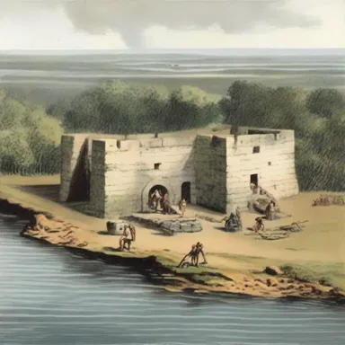 During the colonial era, the British built a fort to protect their trading interests in the region.