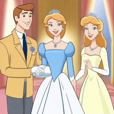In the animated television show, the princess is gifted a jointure by her royal parents to ensure she would be well-provided for when she marries.