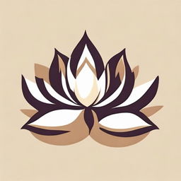 A harmonious logo design combining a gracefully blossoming lotus flower to symbolize purity and a freedom icon to portray liberty and free spirit.