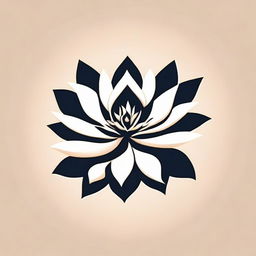 A harmonious logo design combining a gracefully blossoming lotus flower to symbolize purity and a freedom icon to portray liberty and free spirit.