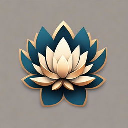 A harmonious logo design combining a gracefully blossoming lotus flower to symbolize purity and a freedom icon to portray liberty and free spirit.