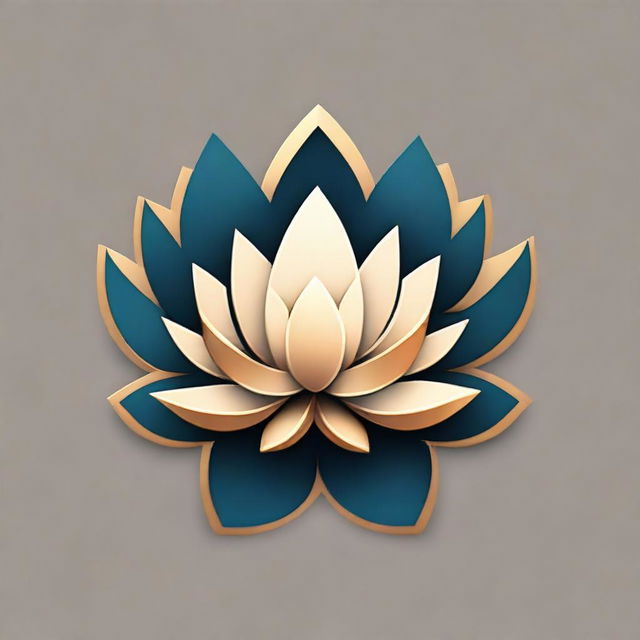 A harmonious logo design combining a gracefully blossoming lotus flower to symbolize purity and a freedom icon to portray liberty and free spirit.