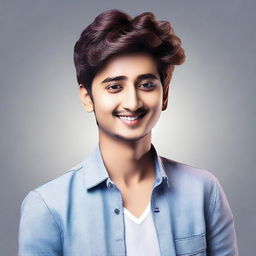 Generate a 3D image of Darshan Raval.